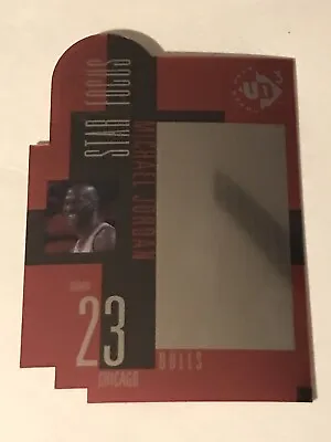 Michael Jordan 1996-97 Upper Deck UD3 Star Focus Die-Cut Holo #23 • $20