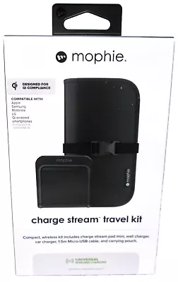 Mophie Charge Stream Travel Kit With 5W Qi Certified Wireless Charging Pad  • $12.99