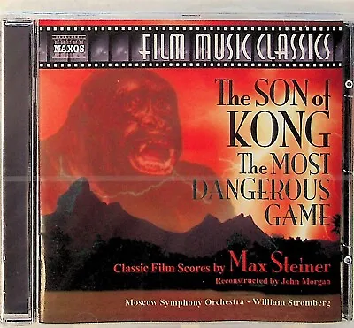 The Son Of Kong & Most Dangerous Game Soundtrack Score CD -NEW -Max Steiner  • £7.99