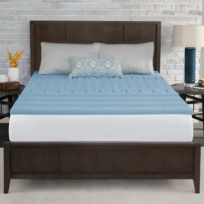 MEMORY FOAM MATTRESS PADS 1.5-Inch Toppers  Twin/Full/King/Queen • $60.66