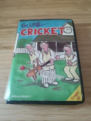 £4.99 • Buy Dragon 32 - Tim Loves Cricket Cassette By Peaksoft