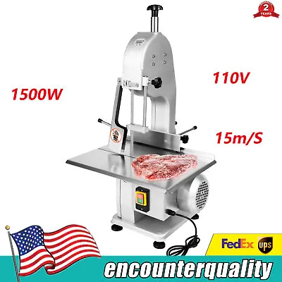 1500W Electric Bone Saw Machine Frozen Meat Saw Cutting Machine / Fish Slicer • $381.90