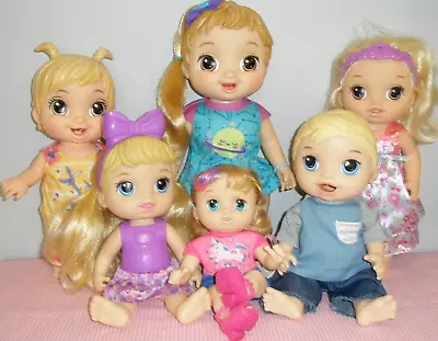 Super Cute All Vinyl Baby Alive Baby Doll And Carrier Lot By Hasbro • $14.99