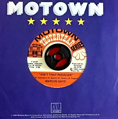 £10.80 • Buy Northern Soul Marvin Gaye Ain't That Peculiar / One More Heartache EX Condition