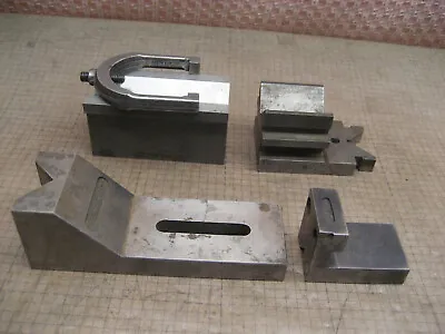 4 VTG Machinist V Blocks Precision Toolmaker 6  4  3-3/8  Grinder Mill Tools • $93.75
