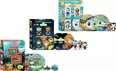 Octonauts Season 1 2 & 3 - 8 Disc DVD 8 Toys IncludedNew • $64.99