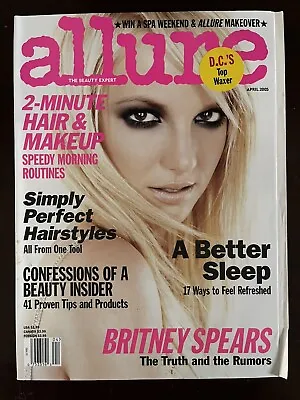 Vintage Britney Spears Allure Magazine April 2005 • $14.99