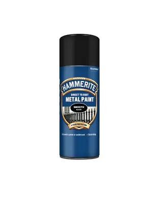 Hammerite Direct To Rust Aerosol Quick Drying Metal Spray Paint 400ml • £12.49