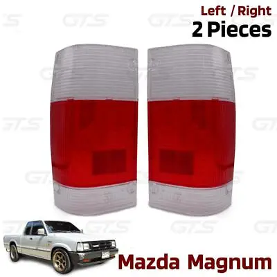 Rear Tail Lamp Light Lens White Red For Mazda Magnum B2000 B2200 B2600 1986 - 93 • $28.85