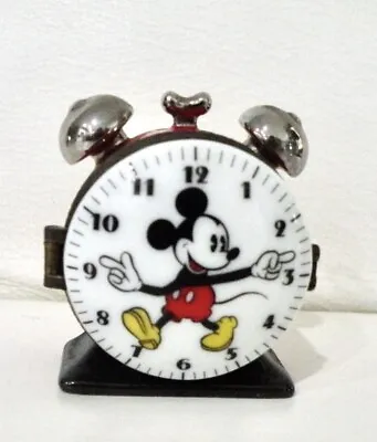 $99 • Buy Porcelain Hinged Trinket Box Mickey Mouse Alarm Clock Midwest Cannon  Disney