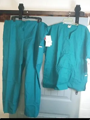 Barco 2 Piece Set Of Scrubs Top And Bottom Size 2XL • $25