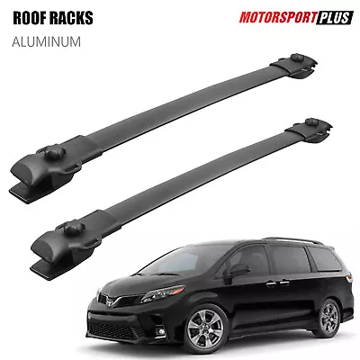 Roof Rack Rail Cross Bar Cargo Carrier For 2011-2020 Toyota Sienna Aluminum • $49.88