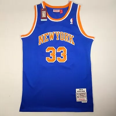 Patrick Ewing  Jersey #33 91-92 Season Vintage Blueembroidered • $42.80