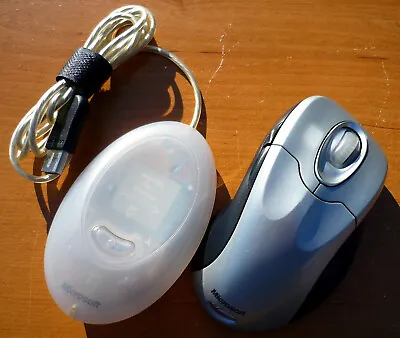 Microsoft Wireless Intellimouse Explorer 2.0 1007 Silver - CLEANED TESTED • $36.75
