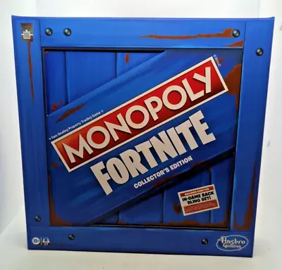 Monopoly Fortnite Collector's Edition Board Game NEW In Sealed Box! • $19.50