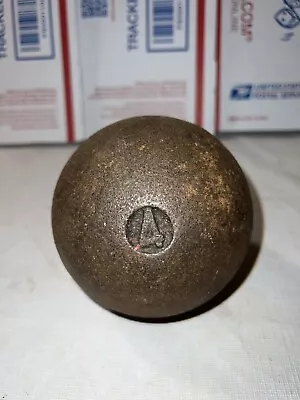 Vintage Shot Put Ball 9 Pounds Cast Iron Cannon Ball Track And Field • $59.99