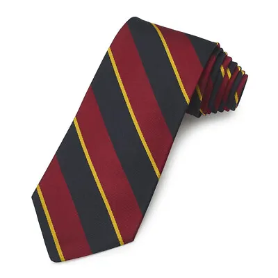 16th 5th Queens Royal Lancers Deluxe Silk Stripe Uk Made Military Veterans Tie • £24.99