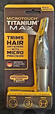Micro Touch Titanium MAX Lighted Personal Trimmer • $14.89