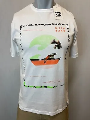 Billabong T-Shirt Men's Size S Short Sleeve Tailored Fit  Palm Tree Wave  • $14.99