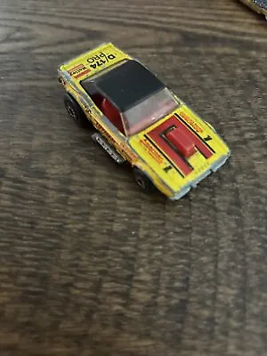 1975 Vintage Matchbox Superfast: Yellow  Toyman  Dodge Challenger Diecast • $5