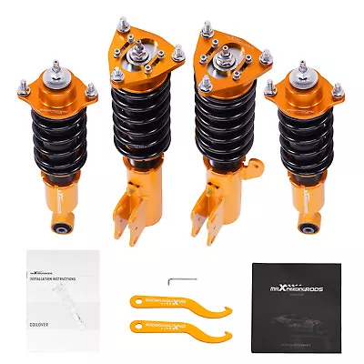 MaXpeedingrods 24 Ways Damper Coilovers Lower Coils For Mitsubishi Lancer 08-16 • $295