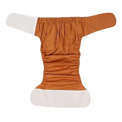 Waterproof Washable Reusable Adult Elderly Cloth Diapers Pocket Nappies(Coff Psg • $40.21