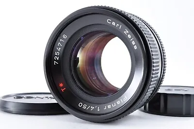 Contax Carl Zeiss Planar T* 50mm F/1.4 MMJ C/Y Mount MF Lens From JAPAN [Exc+3] • $249.22