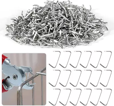 700pc 3/4 Galvanized Hog Rings Set - Professional Upholstery For Furniture NEW U • $10.43