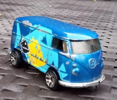 Matchbox Volkswagen Delivery Van Splitscreen Panel Van Piranha • £3