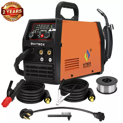 3in1 120A MIG Welder Gas Gasless ARC MMA Lift TIG MIG Welding Machine 110V/220V • $119.99