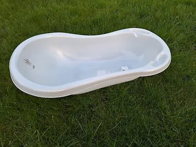 Mamas & Papas Baby Bath Tub 83 X 48cm Cream/Beige • £10