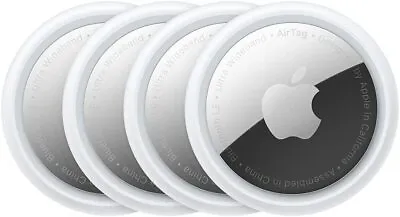 Apple AirTag Bluetooth Item Finder And Key Finder (4 Pack) BRAND NEW & SEAL • £129.95