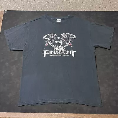 Final Cut Shirt Papa Roach Vintage Tour Y2K Metallica A7X Grunge Dark Angel • $19