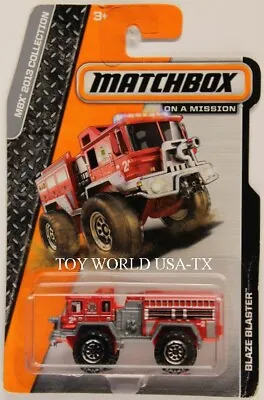 2013 Matchbox #3 MBX 2013 Collection Series Blaze Blaster Red • $3.25