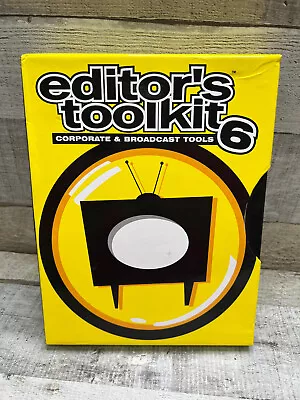 Digital Juice Editor's Toolkit 6:Corporate & Broadcast Tools Library 10 Disc Set • $19