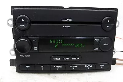 Ford 6 CD Radio AM/FM Premium Audio Expedition Mustang Fusion F150 04-10 6L3T • $239.95