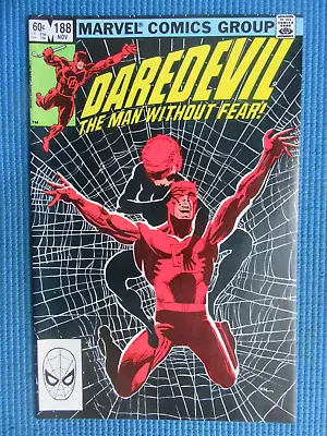 Daredevil # 188 - (nm) -elektra-miller/jansen-black Widow-bullseye-kingpin • $0.99