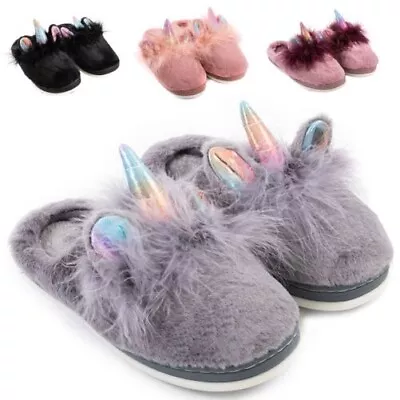 Women's Slippers Soft Unicorn Shoes TooCool HL-110 • $39.40