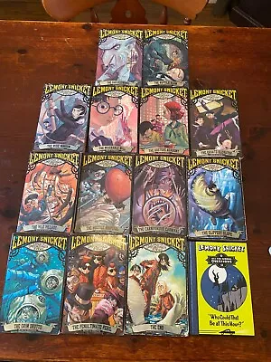 £34.99 • Buy Lemony Snicket A Series Of Unfortunate Events Books Set 1-13 + 1 Wrong Questions