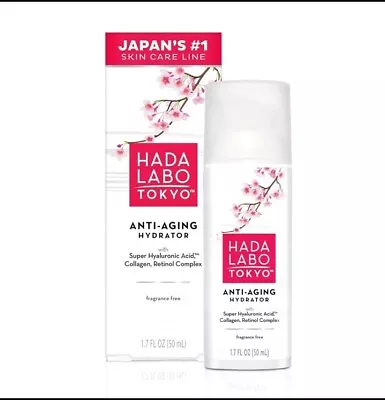 Hada Labo Tokyo Anti-aging Hydrator 1.7 Fl. Oz - With Super Hyaluronic Acid Col • $12.99