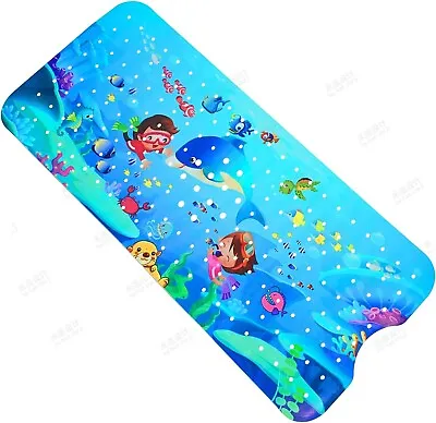 BABY Bath Mat KIDS  Anti Slip Rubber Shower Mat Anti Slip Suckers A Secure Fit • £12.99