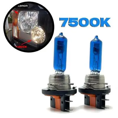 Pair 55/15W H15 7500K Xenon High Beam / DRL Bulbs Lighting For Ford Kuga 12- • £12.95