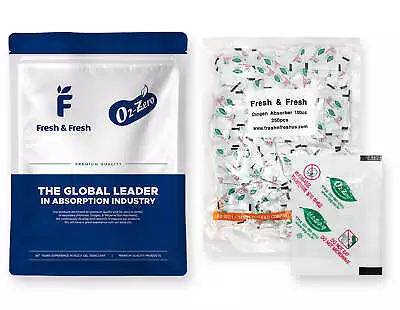 Fresh & Fresh (250 Packet) 100 CC Premium Oxygen Absorbers (1 Bag Of 250 Packet) • $17.99