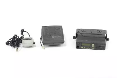 Motorola MCS2000 Two-Way Radio W/ Mic And Speaker | M01HX+812W • $39.50