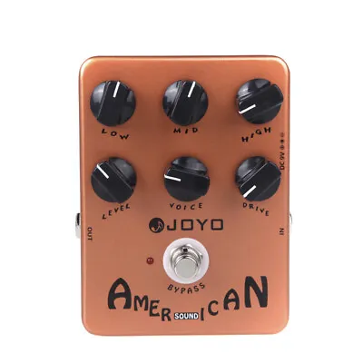 JOYO American Sound Speaker Simulator Electric Guitar Single Block For Fender 9V • $66.59