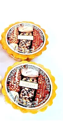 Yankee Candle Wax Potpourri Tart In Harvest Scent New Old Stock Sealed 2 Piece • £9.93