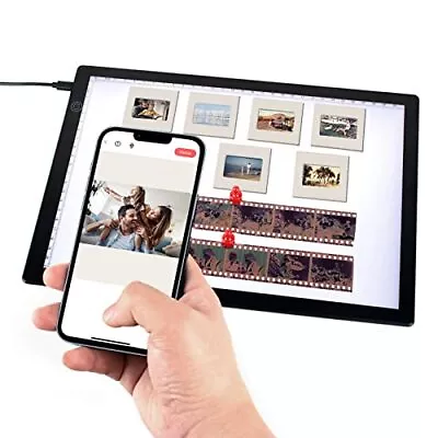Slide Viewer Magnetic Light Box Photo Slide Film Negative Scanning USB   Power • $37.73