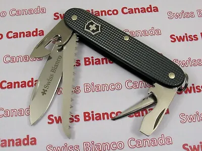 Swiss Bianco Exclusive Victorinox Farmer Matterhorn Gray Alox Swiss Army Knife • $266.03