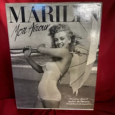 MARILYN Monroe Mon AMOUR By Andre De Dienes 1985 Private Album Hardcover • $18.78