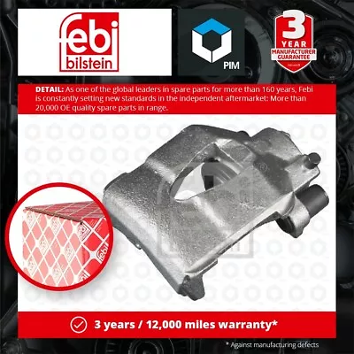 Brake Caliper Fits SKODA YETI 5L Front Left 09 To 17 1J0615105D 1J0615123 Febi • £38.70